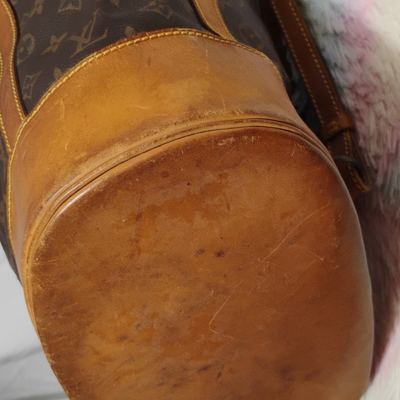 FLASH SALE! Auth Louis Vuitton Randomne Monogram Vintage Backpack W Pouch/Tag - Picture 8 of 16